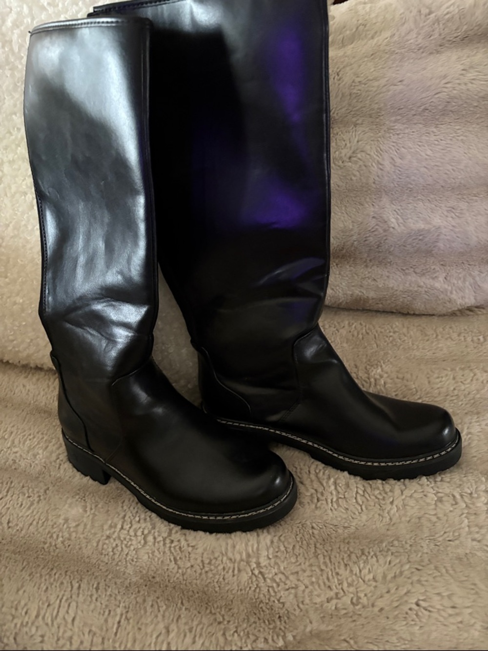 Target Black Knee-High Heeled Boots